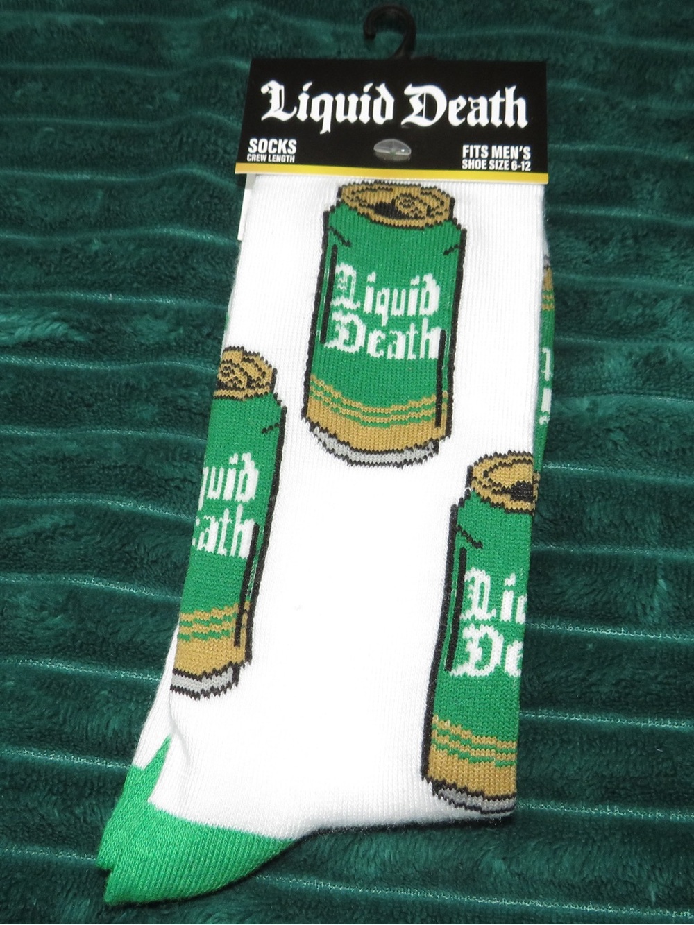 Liquid Death Socks - Picture 2 of 4